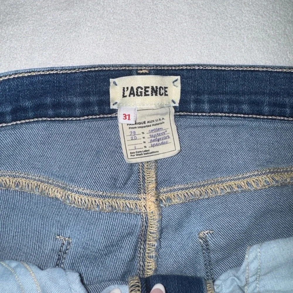L’agence Ruth High Rise Wide Leg Jeans - Picture 5 of 9